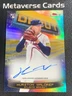 2025 Topps Finest Debut Autograph Hurston Waldrep RC Auto Gold Refractor 31/50