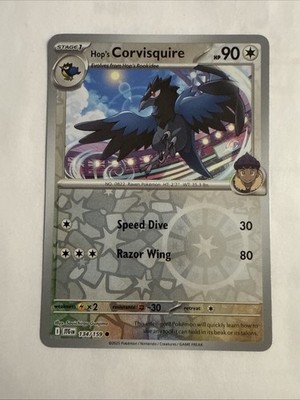 Hop's Corvisquire 134/159 Sv09: Journey Together Reverse Holo