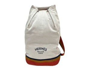 Hermès Cavalier Backpack Cream Orange Multi Hermès Cavalier Sling Backpack White Multiple colors Cream  main image 4