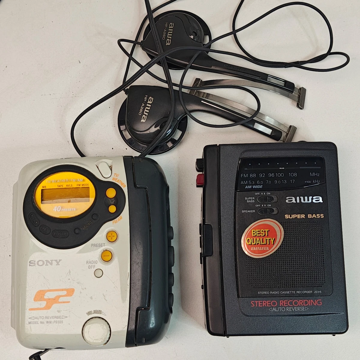 Aiwa Portable Cassette Player Personal Cassette Players for sale