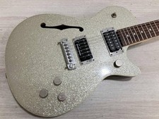 Gretsch G2626 Electromatic Hollow Body Electric Guitar Silver Sparkle Japan