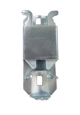 5 1/4" x 2" Galvanized Electroplate Kennel Gate Latch Fence Adjustable Plate