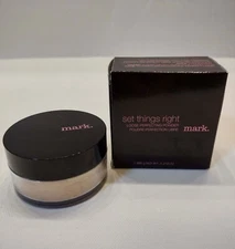MARK. SET THINGS RIGHT LOOSE PERFECTING POWDER NEW SEALED IN BOX NET WT. 0.278OZ
