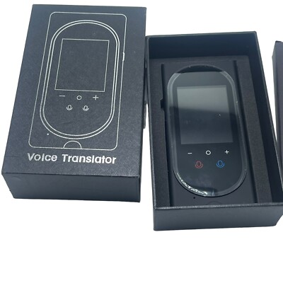 Duterid T8p Voice Translater Factory Open Box Missing Micro USB Cord