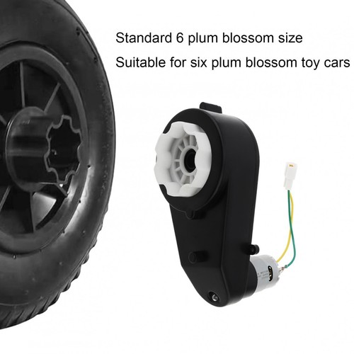 2xRS555 Cambio Motore Auto Giocattolo per Bambini 24V 18000-40000RPM Ruota Auto Bambini - Foto 6 di 11