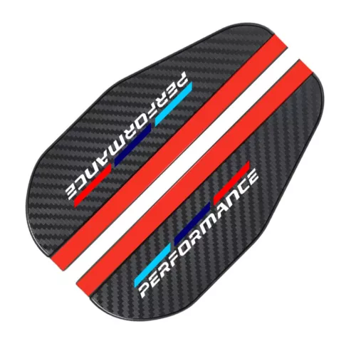 2*Side Mirror Rain Eyebrow Cover Trim For B-M-W 1 2 3 4 5 Series X1 X2 X3 X4 X5 - Picture 7 of 7