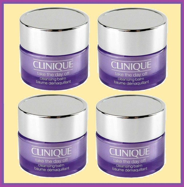 CLINIQUE Take the Day Off Cleansing Balm 15ml/ 0.5oz x 4 LOT 60ml / 2