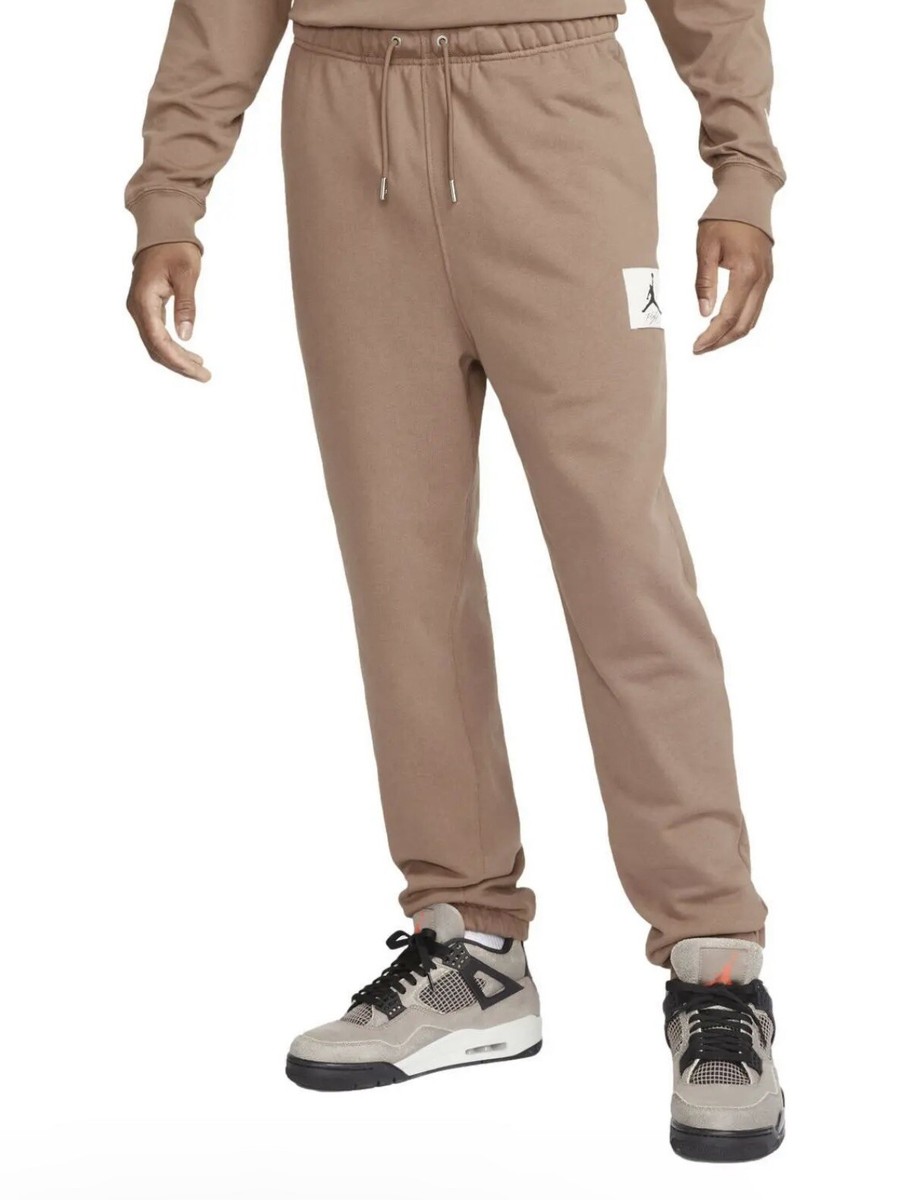 ジョーダン メンズ スウェットパンツ Jordan Statement Fleece Pants - Wheat/Wheat Nike Air Jordan Essentials Statement Fleece Sweatpants Brown