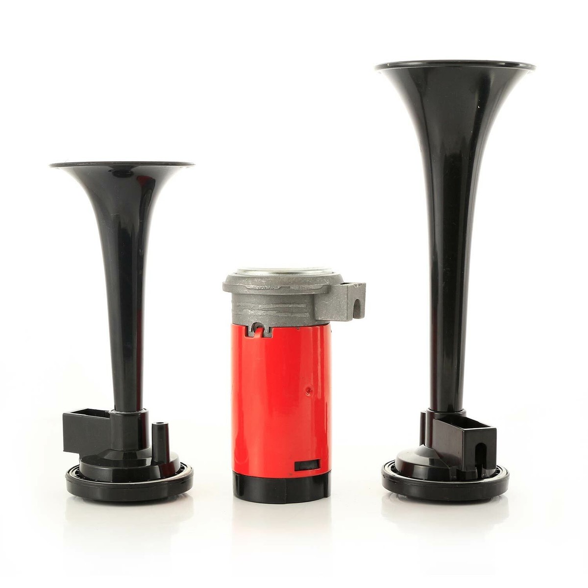 Clacson Camion Suv Clacson Auto Doppia Tromba Aria 135dB - Doppio Tono, Compressore 12V, Per Auto Camion Barca Trombe Per Camion - Foto 9