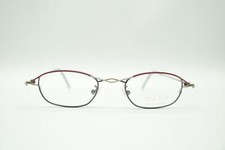 Vintage Taxi SM63 Red Black Oval Glasses Eyeglass Frame NOS
