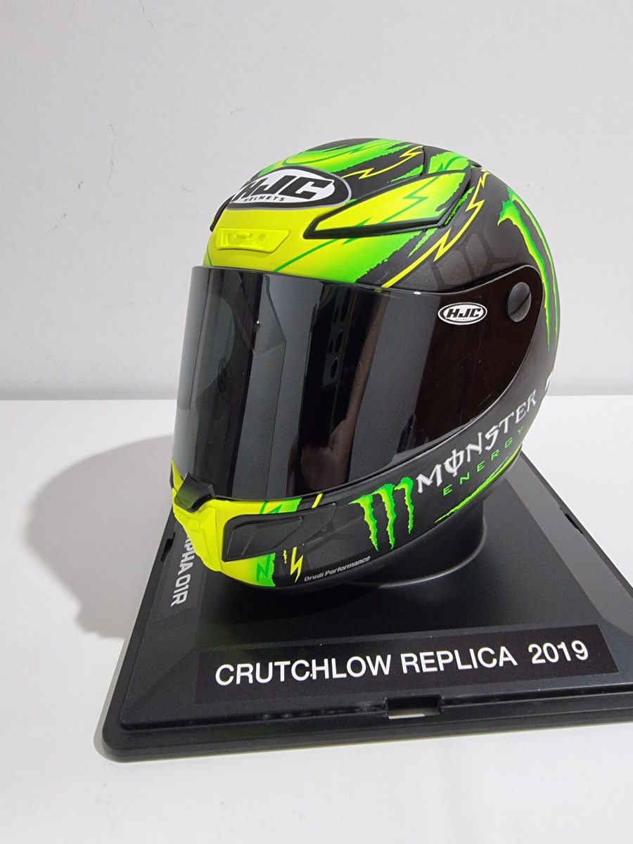 HJC Helmet Replica MOTOGP 2019 CAL CRUTCHLOW 1/2 MINI HELMENTS HJC