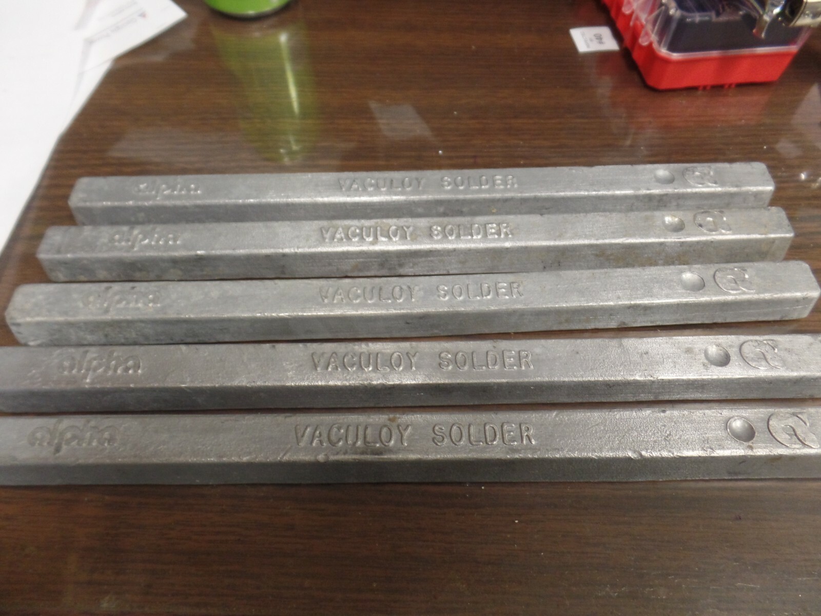 Alpha Vaculoy Solder Bar Sn63Pb37, 2.2 lbs 34 OZ eBay