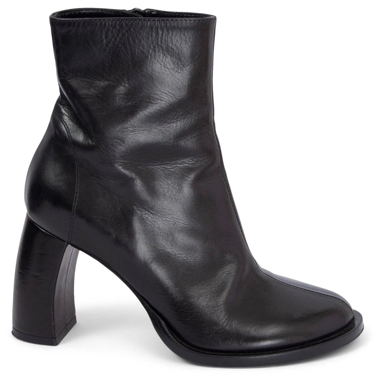 Ann demeulemeester leather ankle boots cheap