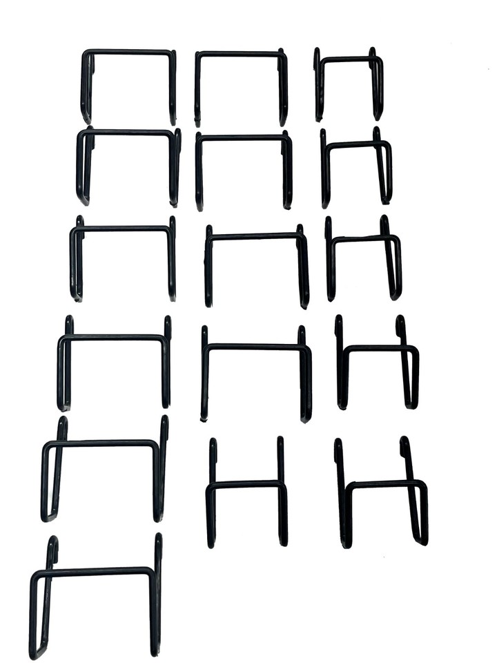 Rack'Em The Maximizer™ 16 Pistol InSafe Handgun Rack (Full Door) Black