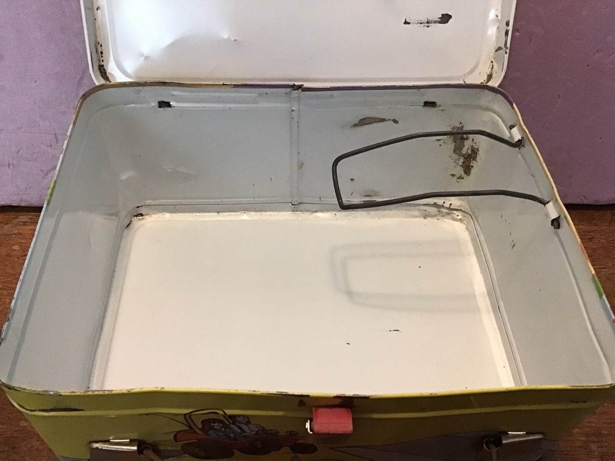 Vintage SPEED BUGGY Metal Lunchbox (No Thermos) Hanna Barbera | eBay