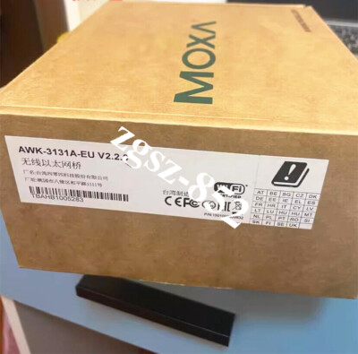 1pcs New MOXA AWK-3131A-EU Industrial Wireless AP Client Switch FedEx DHL