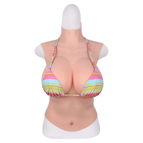 KnowU Halfbody Fake boobs Silicone Breast Forms For Crossdresser Transgender - Picture 7 of 17