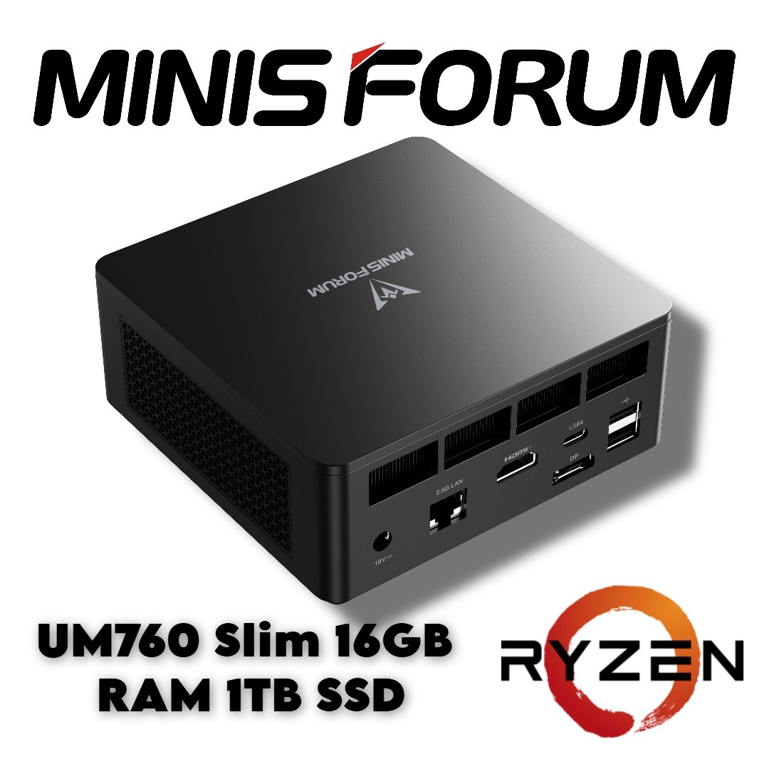 Mac Mini M4 MINISFORUM UM870 Slim Mini PC,AMD Ryzen 8745H