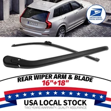32219752 For Volvo XC90 2019-2022 18"&16" REAR WINDSHIELD WIPER BLADE & ARM SET