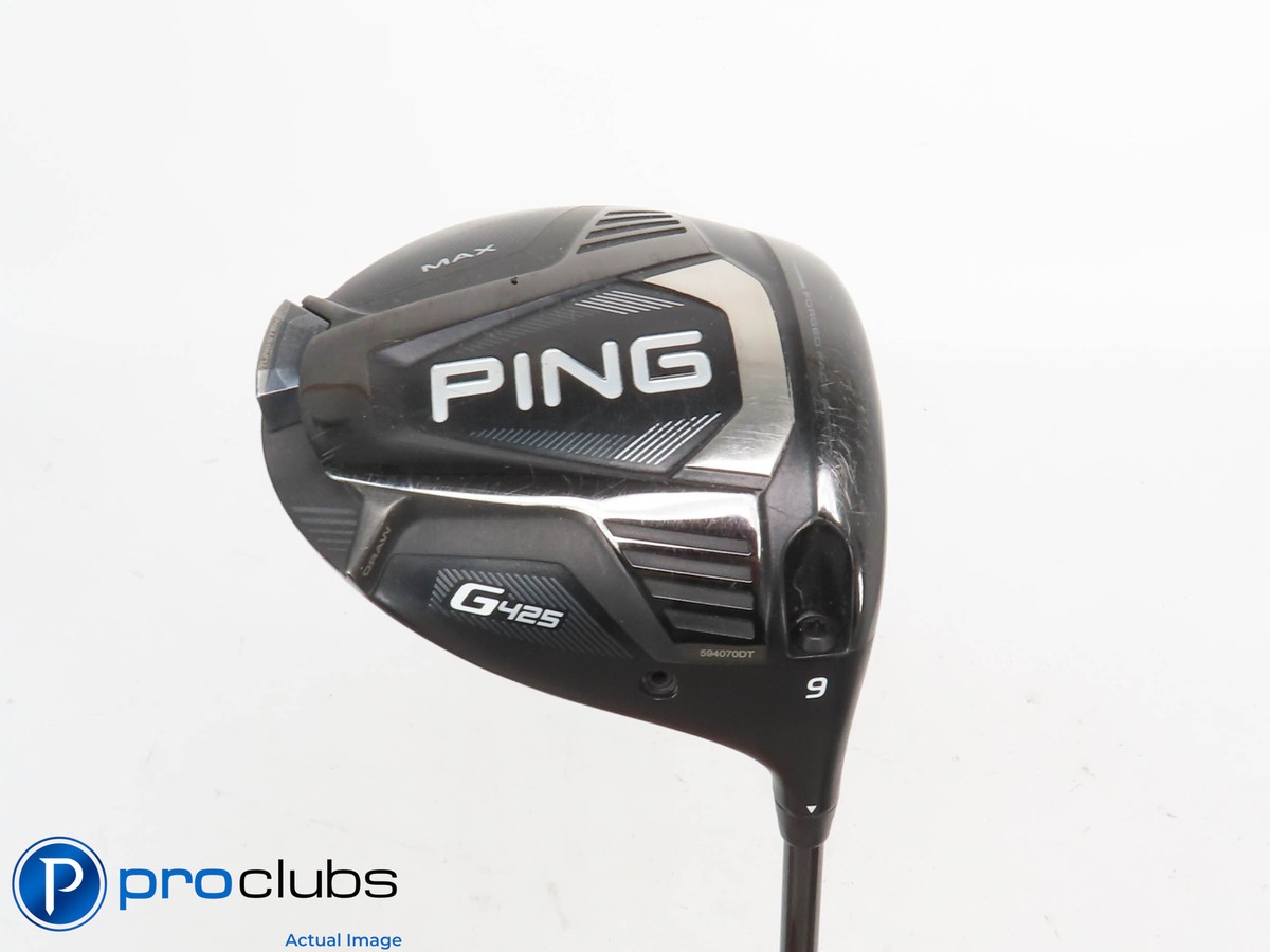 PING G425 MAX 9* Driver - Project X EvenFlow Black 75g 6.5-X X 