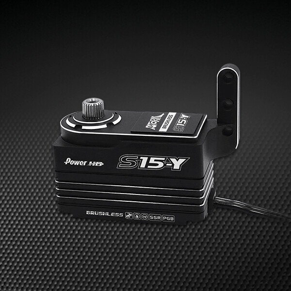 Power HD S15 サーボモーター プログラムボックスセット POWER HD S15-Y Brushless Motor 229.1 oz / 0.05 Titanium & Steel