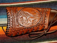 LEATHER GUN STOCK COVER HENRY YELLOW BOY H004 BUTT STOCK