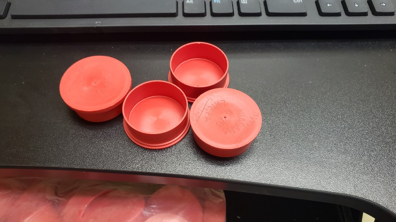 (500) NIAGARA CAP RED PROTECTIVE DUST MS9037622R 5340004376461 eBay