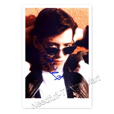 Matthew Broderick aus Ferris macht blau - Autogrammfotokarte [A3] 