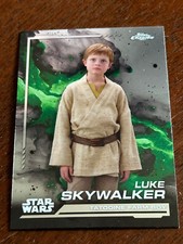 2024 Topps Chrome Star Wars Luke Skywalker Base Card 70 Obi-Wan Kenobi