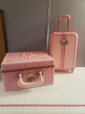 Disney Princess Light Up Travel Vanity And Suitcase Playset With Accessories