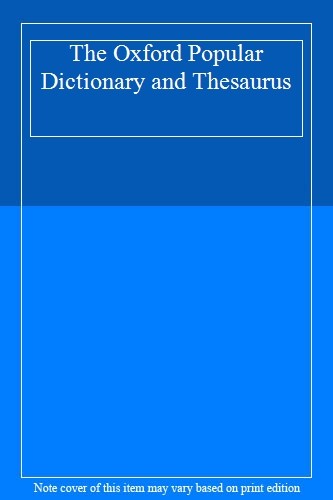 Oxford Popular Dictionary & Thesaurus by Joyce M. Hawkins – Comprehensive Language Reference