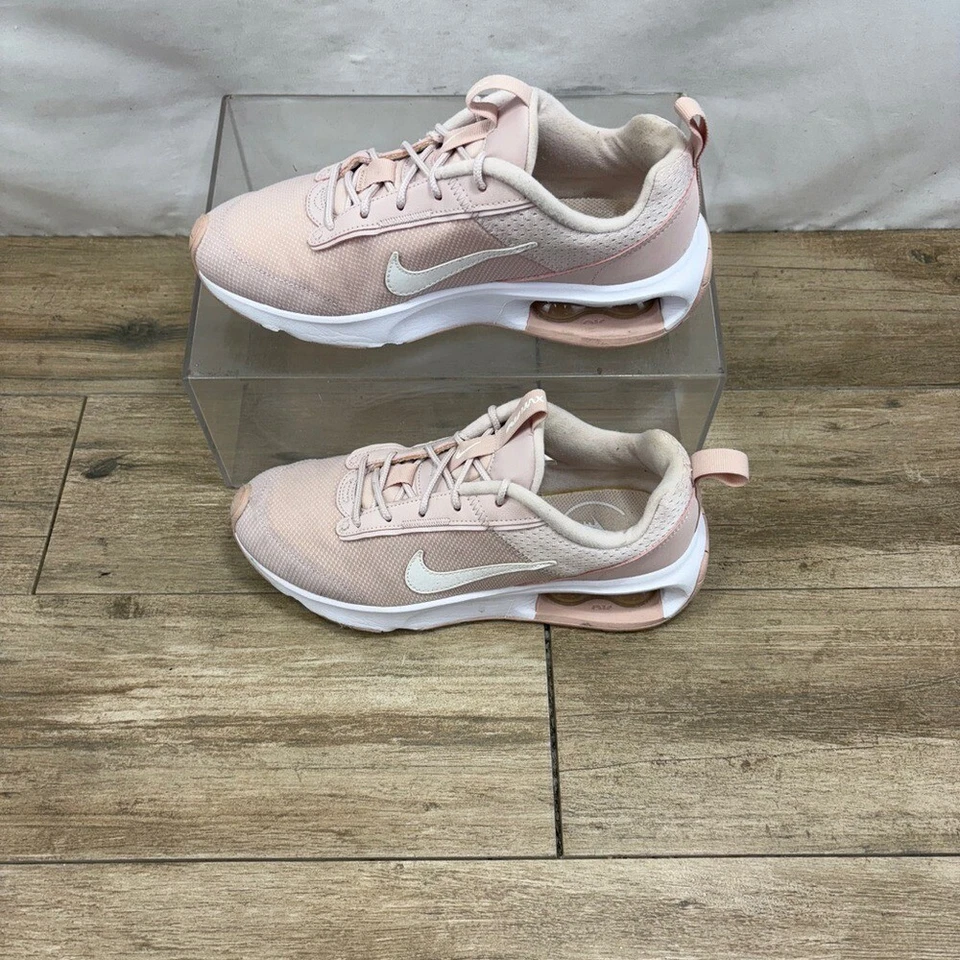 Nike Zapatos Mujer 7.5 Air Max Interlock Tenis para Correr Rosa Con Cordones DV5695-600 Foto 2 de 4