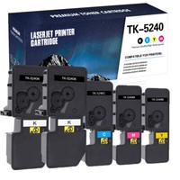 5 Toner TK-5240 FüR Kyocera Ecosys M5526CDN P5026CDN P5026CDW M5526CDW TK5240K