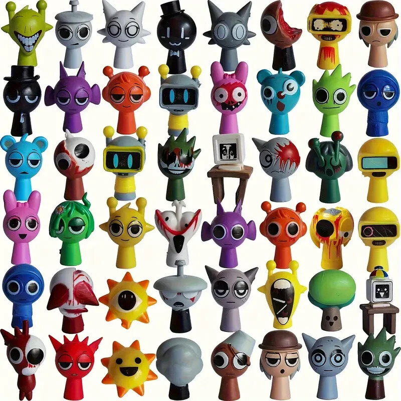 S Model Toy Birthday Gift Figurine Set