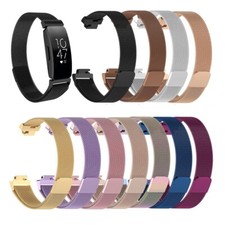 For Fitbit Inspire/Inspire HR Milanese Stainless Steel Magnetic Replacement Band