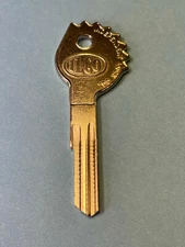 Vintage Opel Ignition & Door Key Blank, Ilco #OP60C, Taylor #D72U, NOS