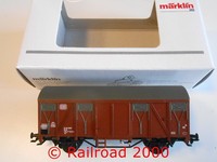 MäRklin - 44500 Gedeckter GüTerwagen Gs 210 Der Db Ag, Neu+Ovp