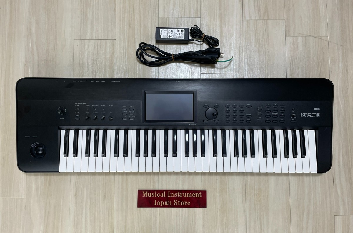 mami　　美品 KORG KROME 61 限定カラー 別売ソフトケース Amazon | KORG キーボードシンセサイザー KingKORG/KROME-61専用