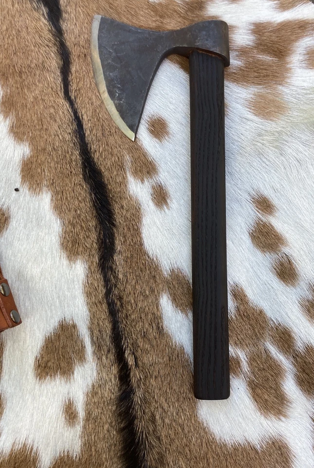 wikinger axt beil mit echt Lederscheider  - Bild 3 von 4