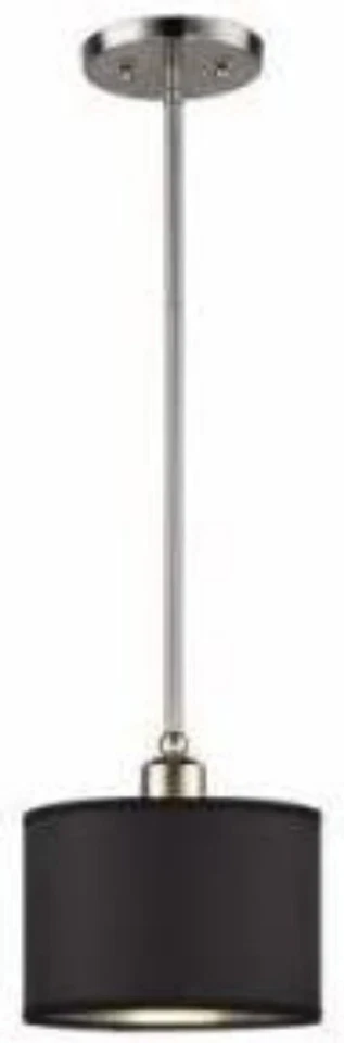 Hampton Bay Murray Luz Colgante Níquel Cepillado, Mini Colgante ES0746BN Lote de 2 Foto 4 de 4