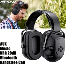 Mpow Electronic Hearing Protector Safety Ear muffs Bluetooth Wireless Headphones