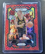 2023-24 Panini Prizm Rookie Red Power Prizm #293 Joey Hauser RC 25/75