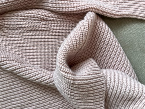 Drake's & Aime Leon Dore Pink Alpaca Lambswool Integral Collar Jumper Medium - Picture 11 of 11