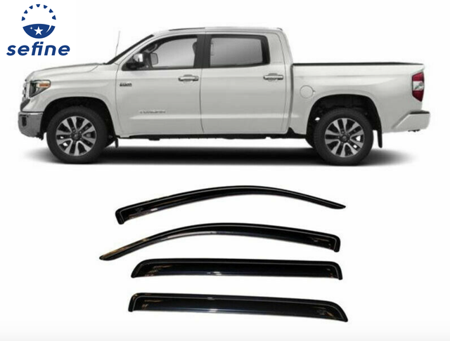 AVS Ventvisor Window Deflector For 07-2020 Toyota Tundra Extended Crew