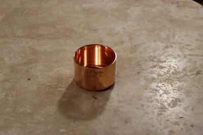 42mm COPPER END FEED END CAPS STOP END PIPE FITTINGS/PLUMBING/COPPER PIPE *