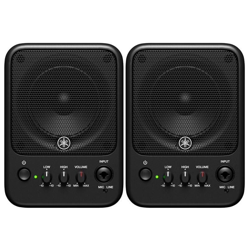 YAMAHA MS101-4 powered Monitor Speaker full-range bass-reflex 30W
