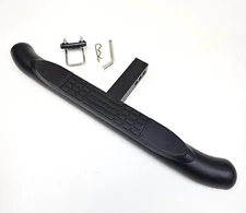 Fit Heavy Duty 2" Receiver Steel Tow Hitch Step Bar Guard Black 30x3"