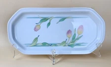 1980s Toscany Collection By Westbury Rectangular SERVING DISH Bread Tray VINTAGE