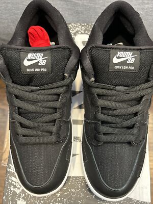 Verdy Wasted Youth x Nike SB Dunk Low “Black Denim” - Men's Size