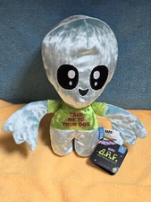 Bark Box UFO Alien Space Playlien Plush Squeak * LARGE * Dog Toy NWT! BRAND NEW